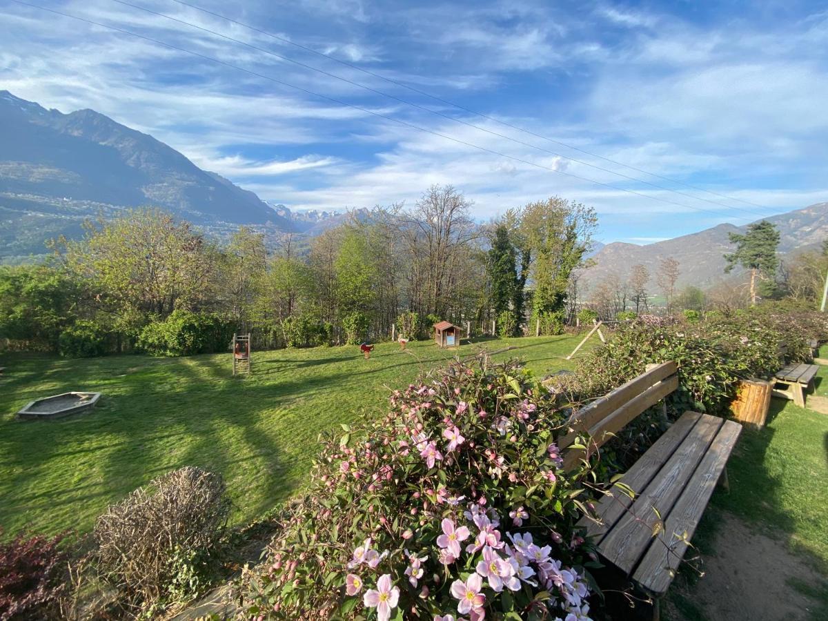 Agriturismo Ortesida Morbegno Exteriör bild